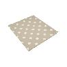 MANTEL ANTIMANCHA LUNARES BEIGE 1,40 X 1,40