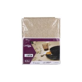 MANTEL ANTIMANCHAS RESINADO TEXTURA BEIGE  1,40 X 3,00M