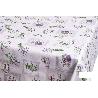 ROLLO DE HULE DISEÑO LAVANDA 1,40 X 25 M
