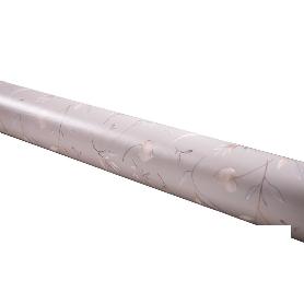 ROLLO DE HULE DISEÑO BOTÁNICO CON RAMAS DORADAS 1,40 X 20 M