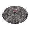 BAJOPLATO REDONDO DE COLOR PLATA MEDIDA 38 CM   CAJA 6 UNID.