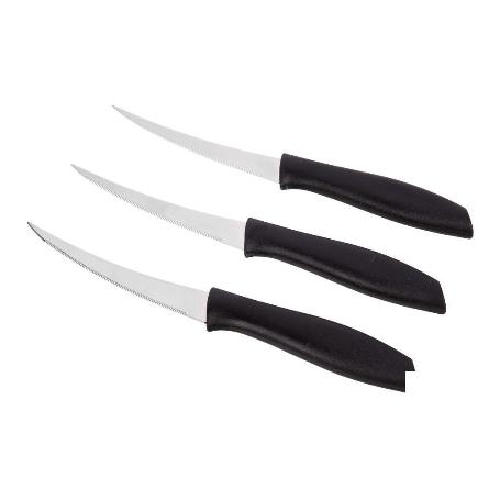 PACK DE 3 CUCHILLOS PARA FRUTA Y VERDURA 21 CM