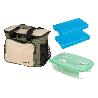 PACK DE BOLSA NEVERA ,2 ACUMULADORES DE FRIO Y FIAMBRERA
