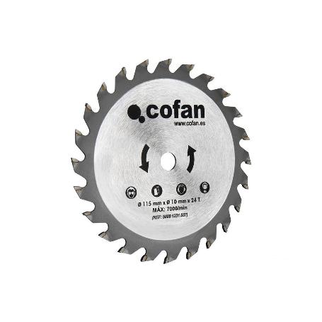 DISCO CORTE 115X10MM 24T MINISIERRA CIRCULAR