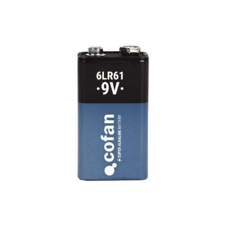 BLÍSTER DE 1 PILA ALCALINA 6LR61/9V VENTA UNITARIA
