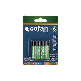 BLISTER 4 PILAS RECARGABLES AAA 900MAH VENTA UNITARIA