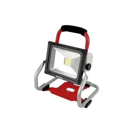 FOCO LED PORTÁTIL A BATERIA REACONDICIONADO LI-ION 18V 20W
