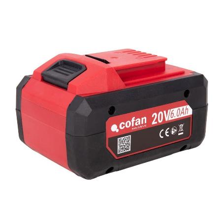 BATERÍA RECARGABLE LI-ION 20 V 6.0AH