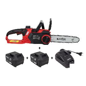 CONJUNTO MOTOSIERRA A BATERÍA 20 V + BATERÍA ADICIONAL 20 V 4.0 AH