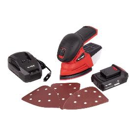 LIJADORA MOUSE A BATERÍA LI-ION 20 V 11000 RPM