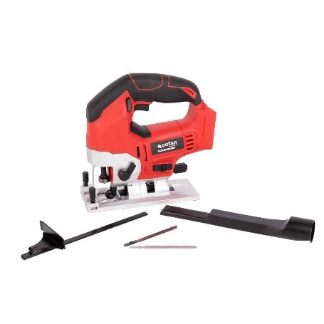 SIERRA DE CALAR A BATERÍA LI-ION 20 V 0-45° 0-3000 RPM SIN CARGADOR NI BATERÍA