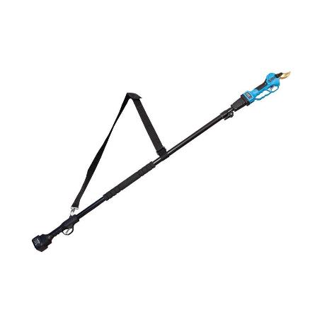 CONJUNTO TIJERAS DE PODAR A BATERÍA + PÉRTIGA EXTENSIBLE 140 - 207 CM