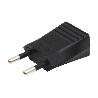 CLAVIJA BIPOLAR NEGRO (10A-250V)