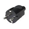 CLAVIJA BIPOLAR GOMA NEGRO (16A-250V)