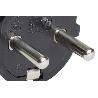 CLAVIJA BIPOLAR GOMA NEGRO (16A-250V)
