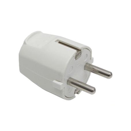 CLAVIJA BIPOLAR BLANCA (16A-250V)