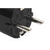 CLAVIJA BIPOLAR NEGRO (16A-250V)