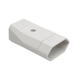BASE ENCHUFE BIPOLAR AEREA BLANCA (10A-250V)