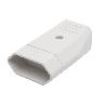 BASE ENCHUFE BIPOLAR AEREA BLANCA (10A-250V)