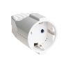 BASE ENCHUFE AEREA BLANCA (16A-250V)