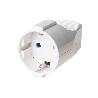 BASE ENCHUFE AEREA BLANCA (16A-250V)