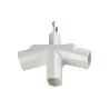 ADAPTADOR MULTIVIA 3 VIAS (10A-250V)