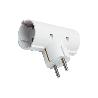 ADAPTADOR SCHUKO 2 VIAS (16A-250V)