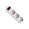 ADAPTADOR 3 VIAS FRONTAL SCHUKO CON INTERRUPTOR (3.500W)