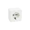 BASE CUADRADA SUPERFICIE +T.T.(16A-250V)