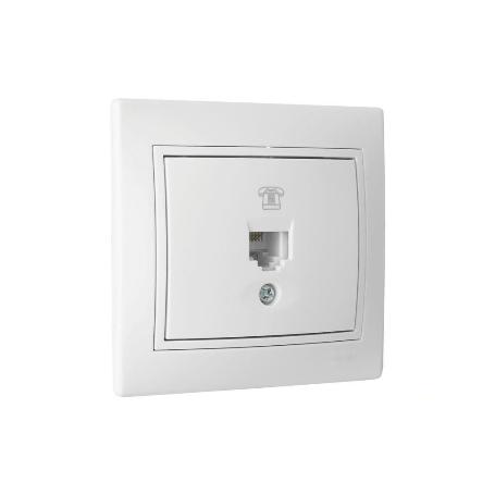 BASE TELEFONO EMPOTRAR BLANCA MODELO PACIFIC
