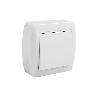 CONMUTADOR-INTERRUPTOR SUPERFICIE MODELO ATLANTIS 10A BLANCO