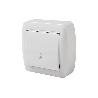 PULSADOR CAMPANA SUPERFICIE MODELO ATLANTIS 10A BLANCO