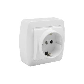 BASE BIPOLAR SUPERFICIE MODELO ATLANTIS 16A. BLANCO
