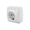 BASE BIPOLAR SUPERFICIE MODELO ATLANTIS 16A. BLANCO