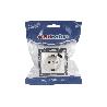BASE ENCHUFE 2P+T CON OBTURADOR MODELO PACIFIC 16A 250V ENTRADA USB
