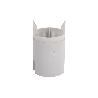 PORTALÁMPARAS PARA OBRA E-27 4A250V RESINA TERMOESTABLE BLANCO