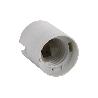 PORTALÁMPARAS PARA OBRA E-27 4A250V RESINA TERMOESTABLE BLANCO