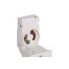 PORTALAMPARAS DE FLUORESCENCIA 2A250V CON PORTACEBADOR