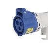 ADAPTADOR INDUSTRIAL 16A 230V IP44 CLAVIJA SCHUKO