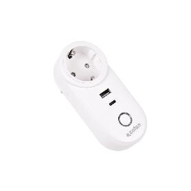 ENCHUFE INTELIGENTE CON PUERTO USB Y TIPO C
