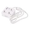 REGLETA INTELIGENTE CON 3 TOMAS Y 2 PUERTOS USB Y TIPO C