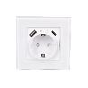 BASE ENCHUFE CON PUERTO USB Y TIPO C WIFI