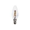 BOMBILLA LED VELA FILAMENTO E14 4W 470LM 2700K