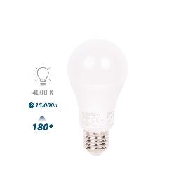 BOMBILLA CLASSIC CON SENSOR 9 W E27 806 LM 4000 K