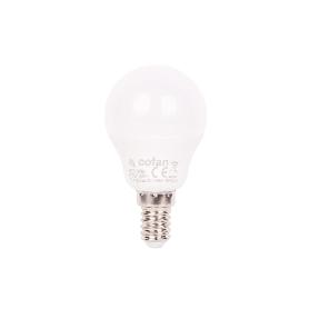 BOMBILLA LED ESFÉRICA E14 6.5 W 806 LM 3000 K