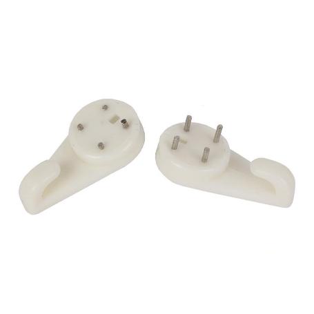 BL 2 UDS CUELGACUADROS 30MM   CAJA 10 UNID.
