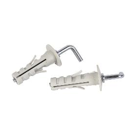 BLÍSTER DE 2 UDS. TACO DE NYLON CON ALCAYATA 5X45 VENTA UNITARIA