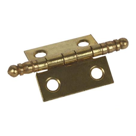 2 UDS BISAGRA HIERRO LATON FIN ALTO 25 X 25   CAJA 12 UNID.