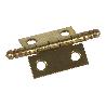 2 UDS BISAGRA HIERRO LATON FIN ALTO 35 X 30   CAJA 12 UNID.