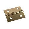 2 UDS BISAGRA HIERRO LATON 35 X 30   CAJA 12 UNID.